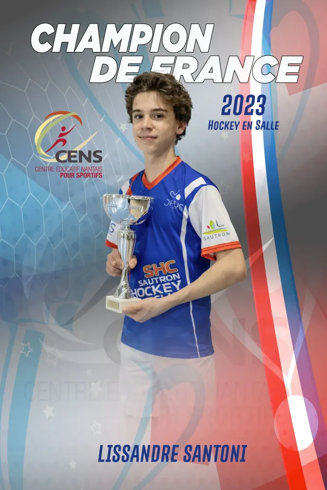affiche champion de France 2023